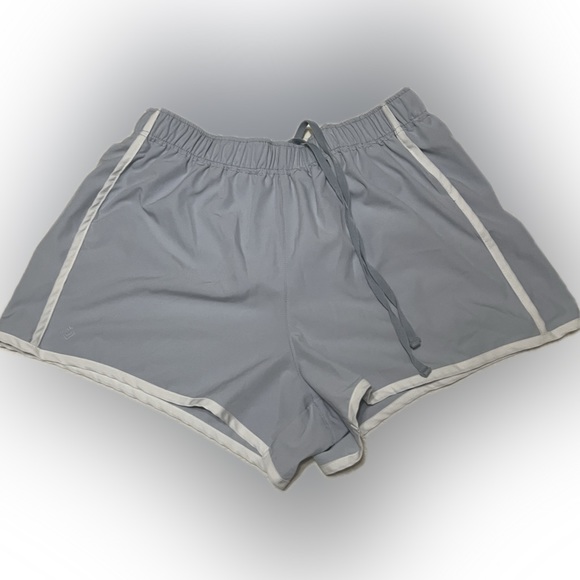 Zelos grey running shorts women XL,  athletic 3.25 inseam,brief lined - Picture 1 of 3